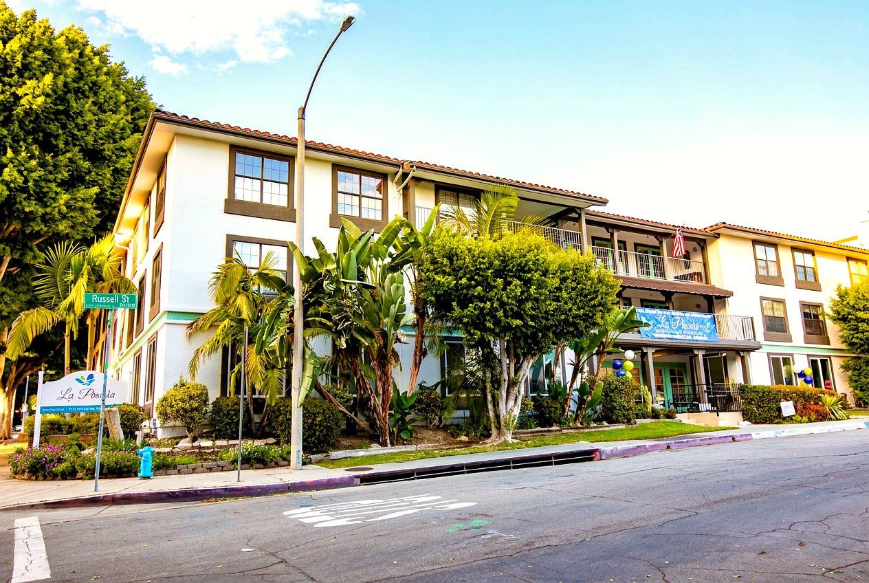 La Posada community building on Painter Avenue in Whittier, California